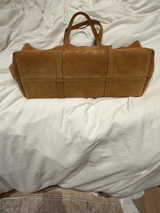 Sezane Gabin Tote - Camel - Picture 6 of 8